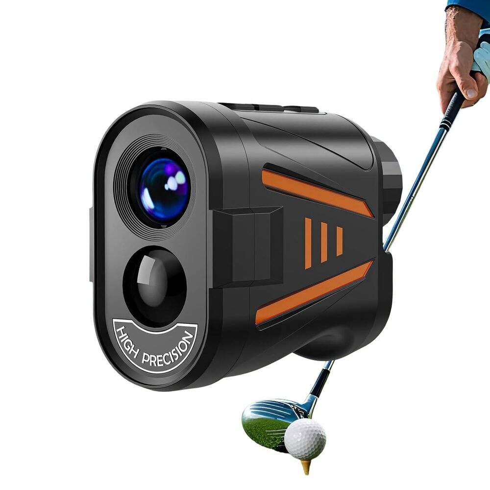 Golf Rangefinder Laser Range Finder Slope 6X Magnification Hunting 1800 Yards
